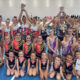 The Mojácar Rhythmic Gymnastics Team continues winning medals